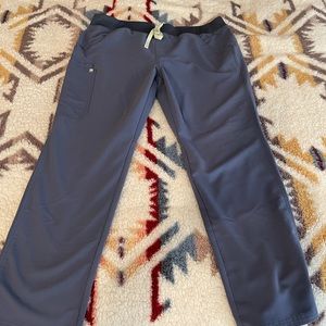Space navy Kade cargo Figs scrub pants